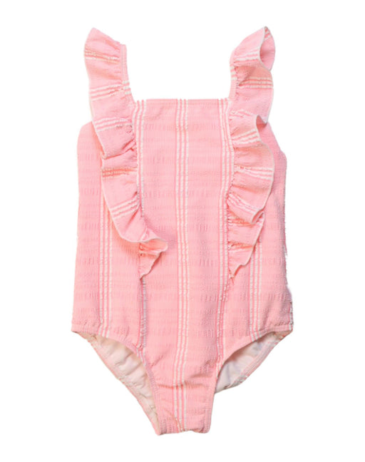 A Pink Swimsuits from Seafolly in size 4T for girl. (Front View)