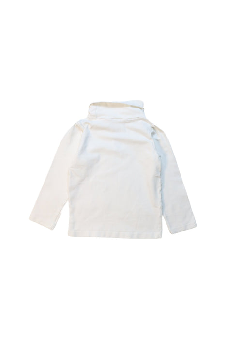 A White Long Sleeve Tops from Jacadi in size 3T for neutral. (Back View)