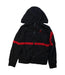 A Black Lightweight Jackets from Air Jordan in size 7Y for boy. (Front View)