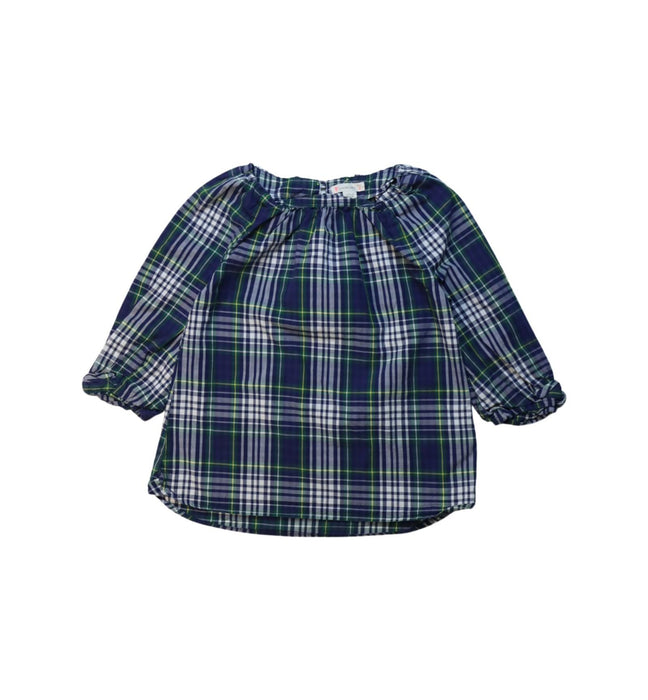 A Multicolour Long Sleeve Tops from Crewcuts in size 6T for girl. (Front View)