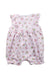 A Pink Sleeveless Rompers from Kissy Kissy in size 6-12M for girl. (Back View)