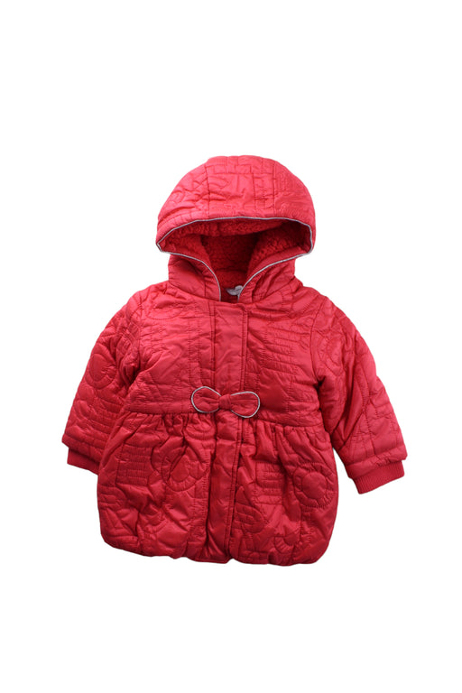 A Red Coats from Little Marc Jacobs in size 6-12M for girl. (Front View)