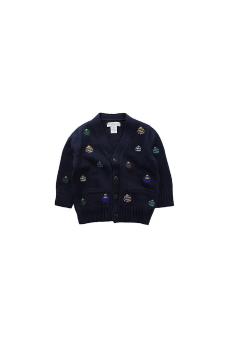 A Navy Cardigans from Ralph Lauren in size 6-12M for boy. (Front View)