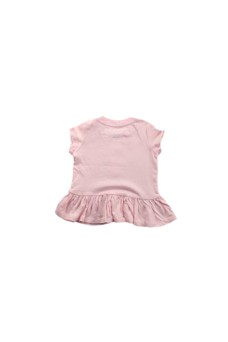 A Pink Short Sleeve Tops from Ralph Lauren in size 3-6M for girl. (Back View)