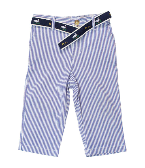 A Blue Casual Pants from Ralph Lauren in size 6-12M for boy. (Front View)