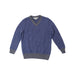 A Blue Knit Sweaters from Bonpoint in size 4T for boy. (Front View)