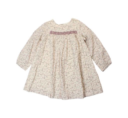 A Multicolour Long Sleeve Dresses from Bonpoint in size 3T for girl. (Front View)