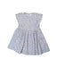 A Blue Sleeveless Dresses from Petit Bateau in size 2T for girl. (Front View)