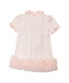 A Pink Short Sleeve Dresses from Lapin House in size 2T for girl. (Back View)