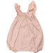 A Pink Sleeveless Rompers from Frangin Frangine in size 3T for girl. (Back View)