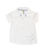 A White Short Sleeve Shirts from Orchestra in size 12-18M for boy. (Front View)