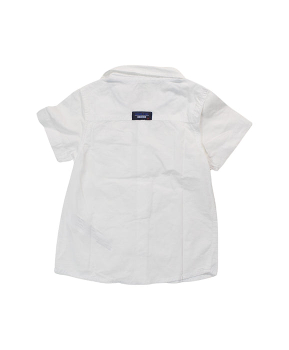 A White Short Sleeve Shirts from Orchestra in size 12-18M for boy. (Back View)