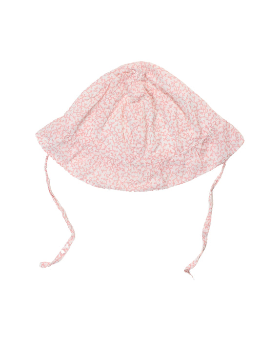 A Pink Sun Hats from Absorba in size 2T for girl. (Back View)