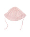 A Pink Sun Hats from Absorba in size 2T for girl. (Back View)