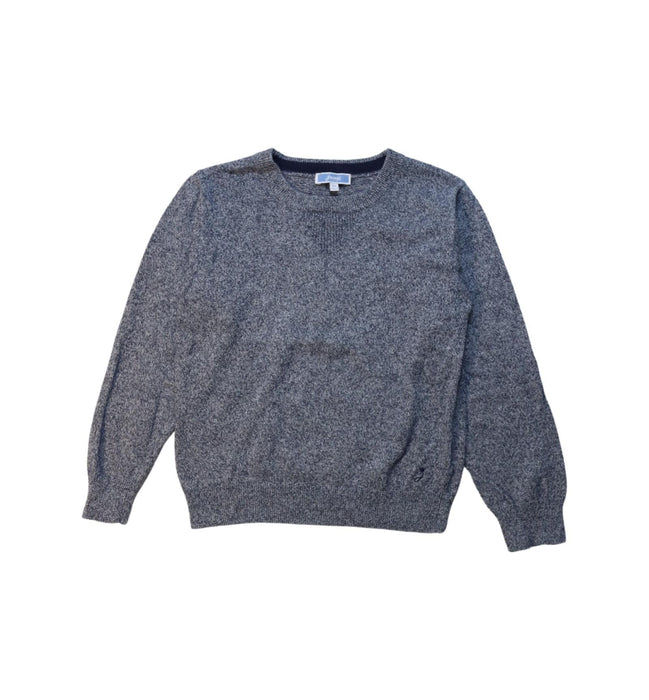 A Grey Knit Sweaters from Jacadi in size 6T for boy. (Front View)