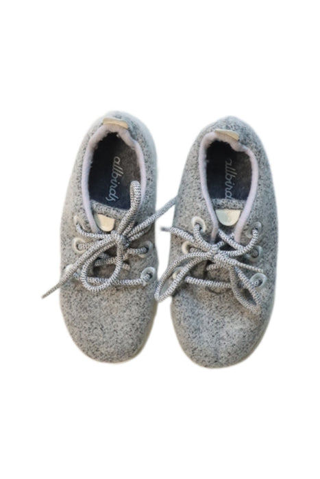 A Grey Sneakers from allbirds in size 5T for neutral. (Back View)