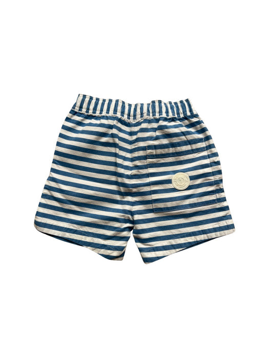 A Blue Shorts from Jacadi in size 2T for neutral. (Back View)