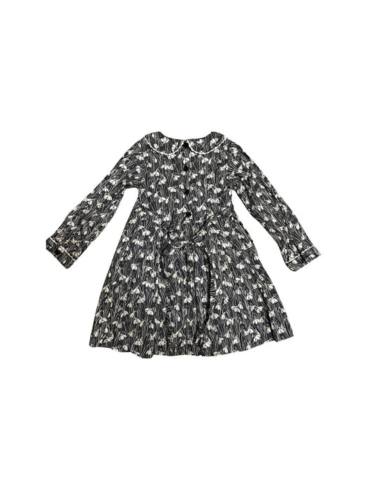 A Black Long Sleeve Dresses from Rachel Riley in size 4T for girl. (Back View)