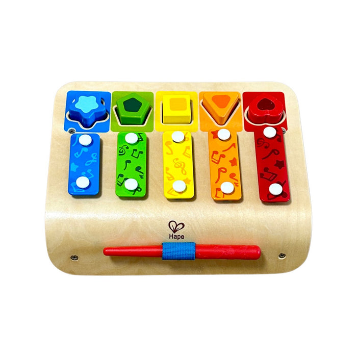 A Multicolour Musical Toys & Rattles from Hape in size O/S for neutral. (Back View)