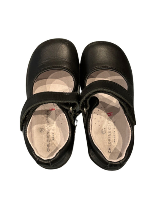 A Black Flats from Childrens Classics in size 3T for girl. (Back View)