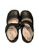 A Black Flats from Childrens Classics in size 3T for girl. (Back View)