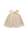 A White Sleeveless Dresses from Jacadi in size 2T for girl. (Back View)