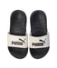 A Black Flip Flops from Puma in size 5T for boy. (Back View)