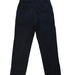 A Black Casual Pants from Crewcuts in size 6T for boy. (Back View)