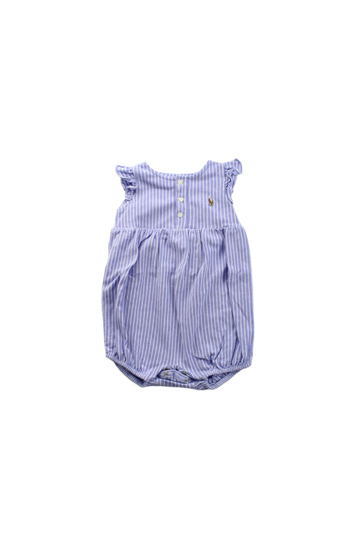 A White Sleeveless Bodysuits from Ralph Lauren in size 3-6M for girl. (Front View)