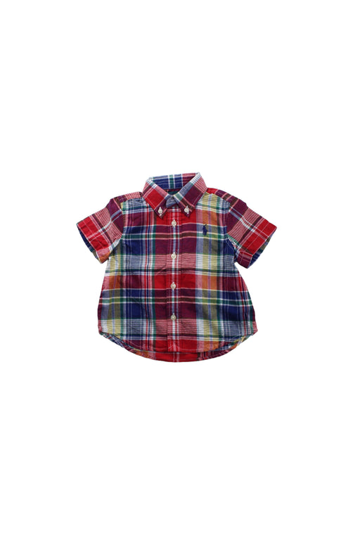 A Multicolour Short Sleeve Shirts from Ralph Lauren in size 3-6M for boy. (Front View)