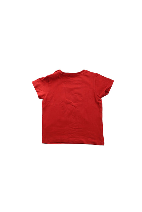 A Red Short Sleeve T Shirts from Moschino in size 18-24M for boy. (Back View)