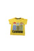 A Yellow Short Sleeve T Shirts from Fendi in size 12-18M for boy. (Front View)