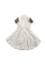 A White Capes & Ponchos from Gelato Pique in size 6-12M for girl. (Back View)