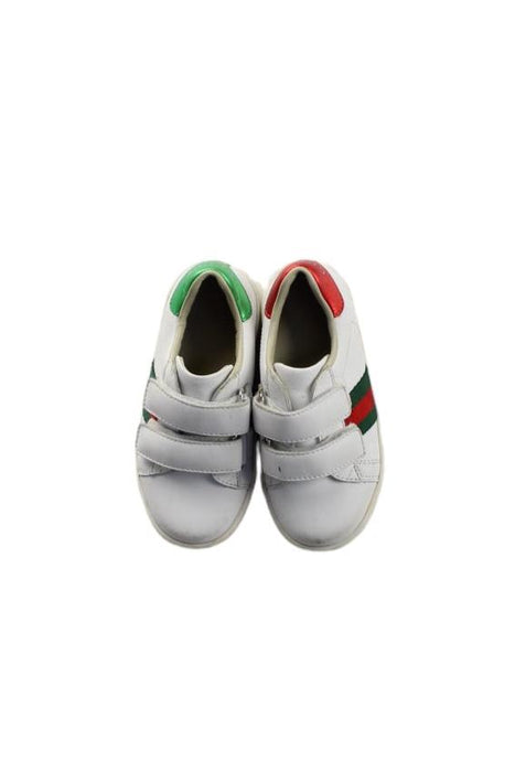 A White Sneakers from Gucci in size 18-24M for boy. (Back View)