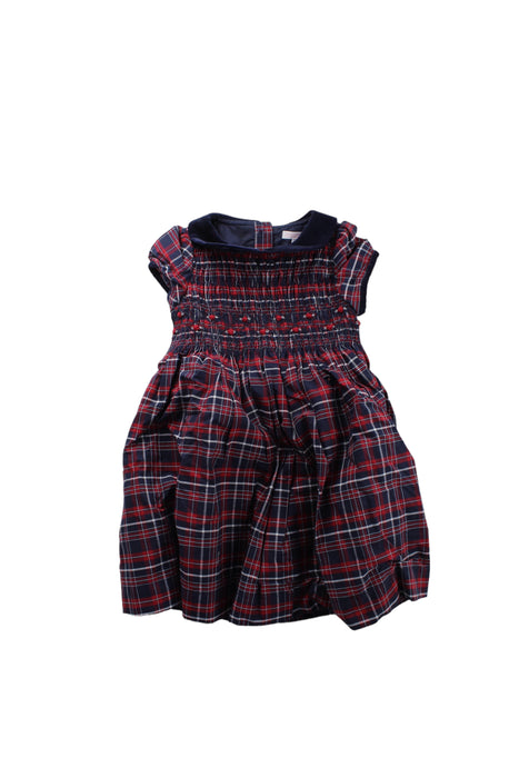 A Blue Short Sleeve Dresses from Janie & Jack in size 18-24M for girl. (Front View)