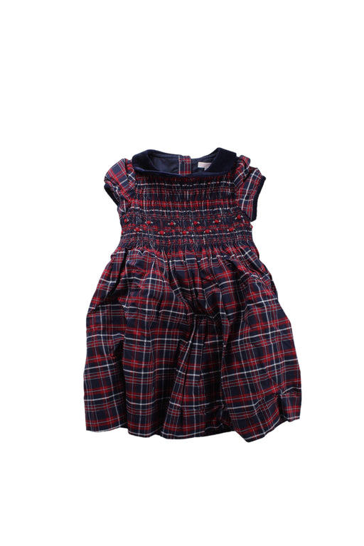 A Blue Short Sleeve Dresses from Janie & Jack in size 18-24M for girl. (Front View)