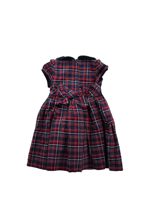 A Blue Short Sleeve Dresses from Janie & Jack in size 18-24M for girl. (Back View)