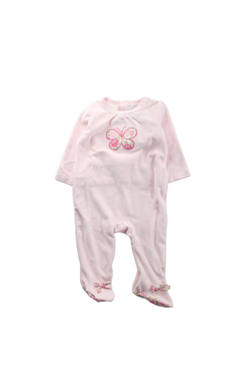 A Pink Onesies from Jacadi in size 3-6M for girl. (Front View)