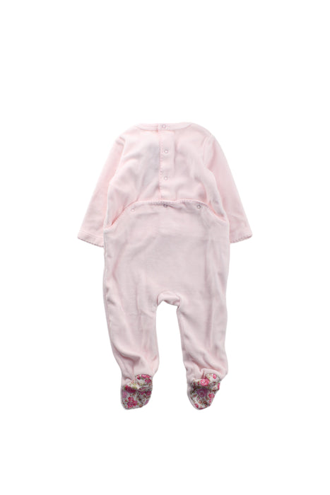 A Pink Onesies from Jacadi in size 3-6M for girl. (Back View)