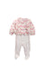 A White Onesies from Dior in size 3-6M for girl. (Front View)