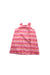 A Pink Sleeveless Dresses from Bonnie Baby in size 18-24M for girl. (Front View)