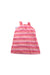 A Pink Sleeveless Dresses from Bonnie Baby in size 18-24M for girl. (Back View)