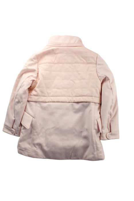 A Pink Coats from Loro Piana in size 6T for girl. (Back View)