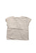 A Beige Short Sleeve Tops from Olivier London in size 2T for girl. (Back View)