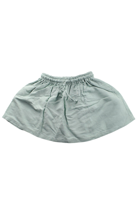 A Green Short Skirts from Olivier London in size 5T for girl. (Front View)