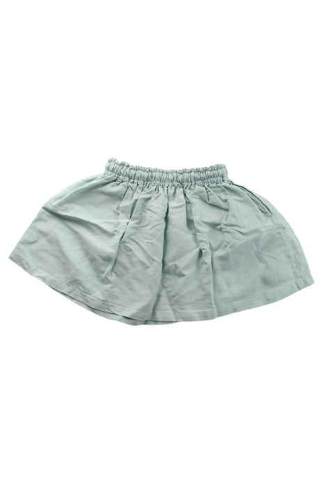 A Green Short Skirts from Olivier London in size 5T for girl. (Back View)