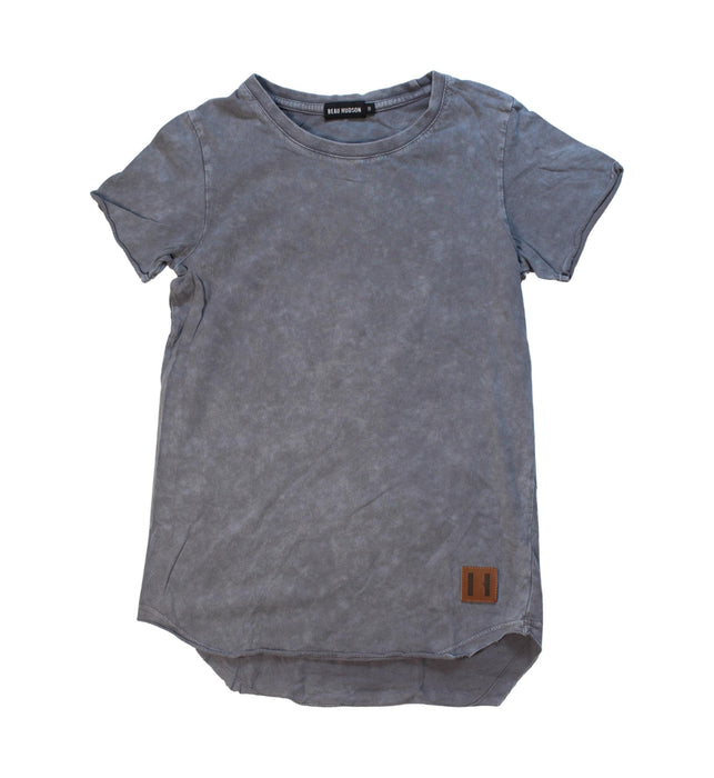 A Grey Short Sleeve Tops from Beau Hudson in size 8Y for boy. (Front View)