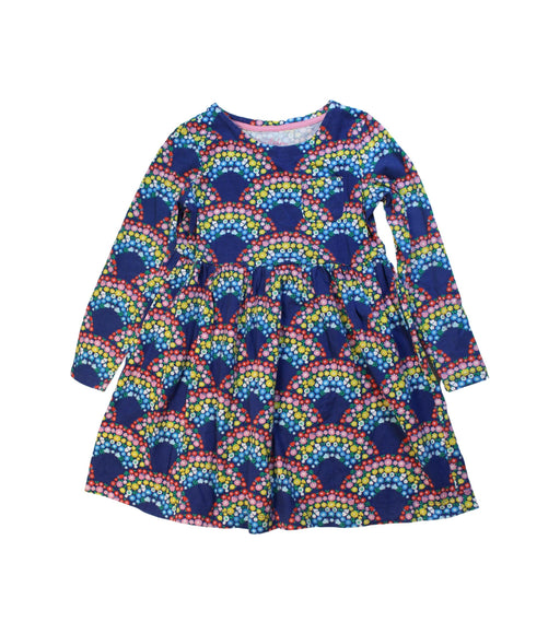 A Multicolour Long Sleeve Dresses from Boden in size 7Y for girl. (Front View)