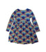 A Multicolour Long Sleeve Dresses from Boden in size 7Y for girl. (Back View)