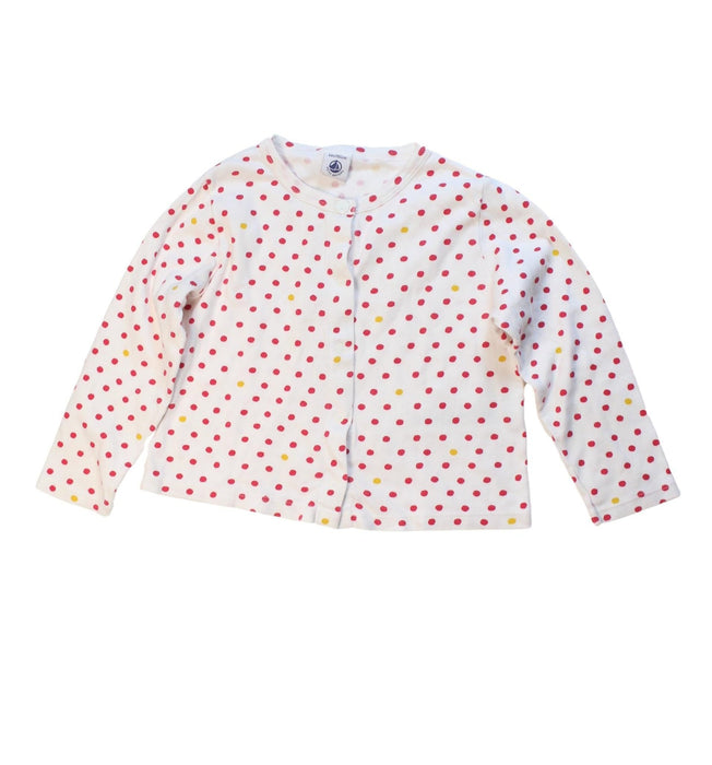 A Multicolour Cardigans from Petit Bateau in size 4T for girl. (Front View)